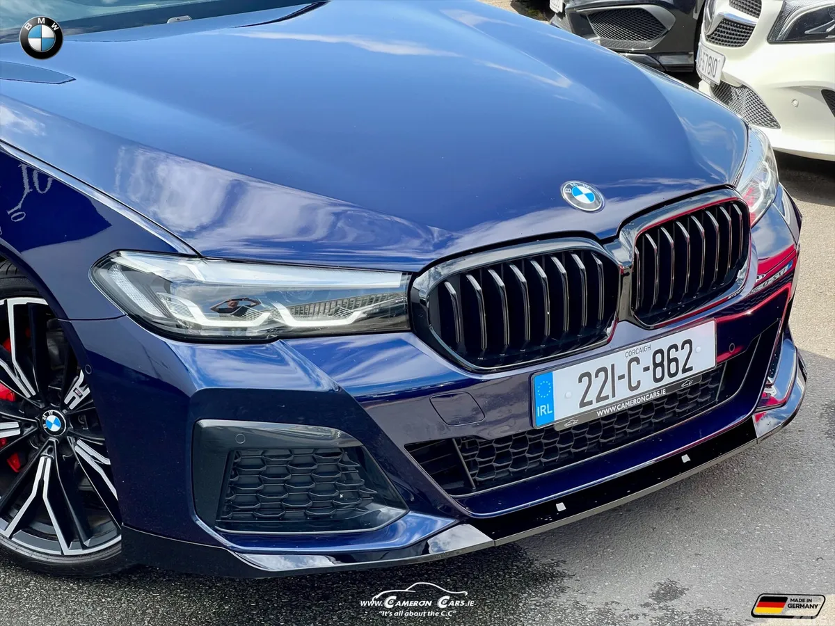 BMW 5-Series Saloon, Diesel, 2022, Blue