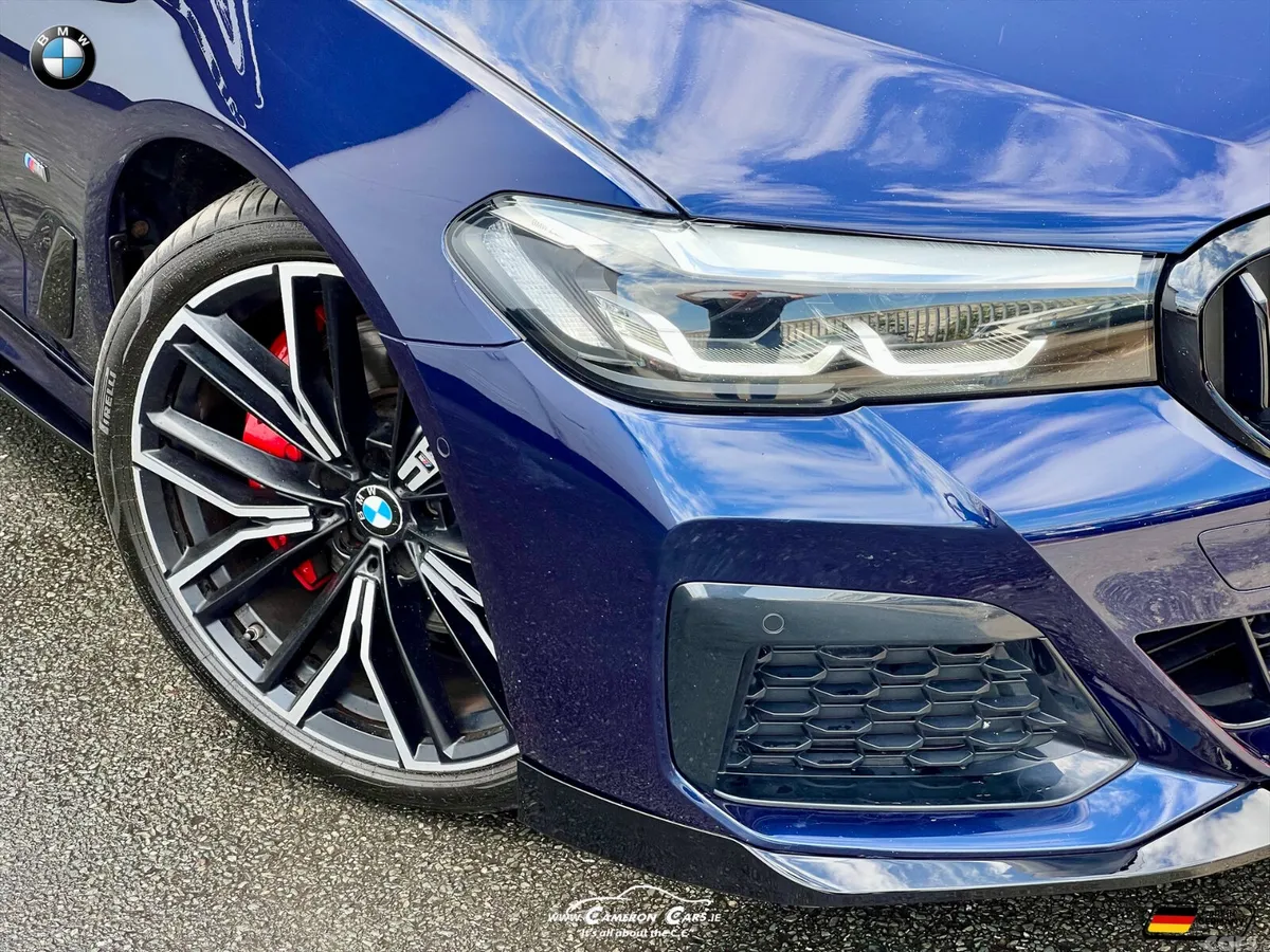 BMW 5-Series Saloon, Diesel, 2022, Blue