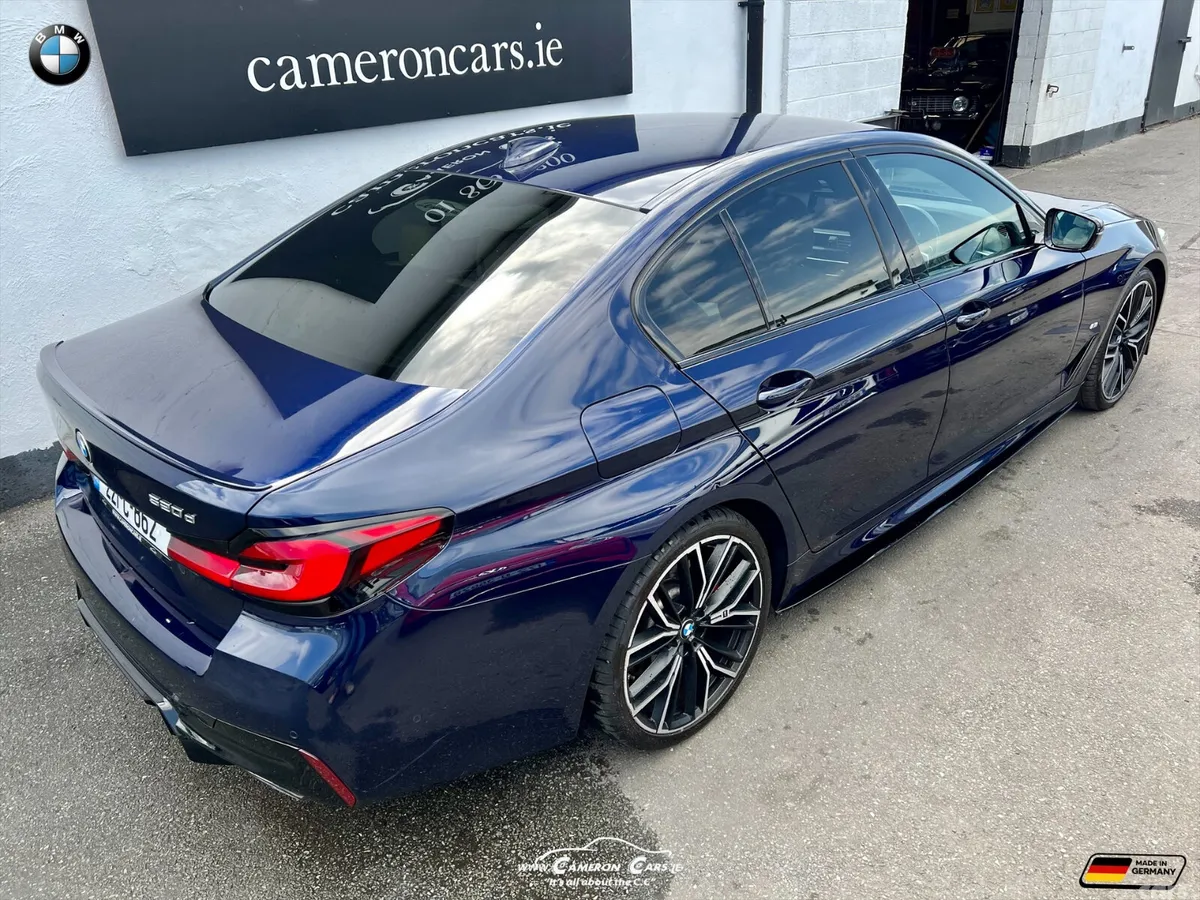 BMW 5-Series Saloon, Diesel, 2022, Blue
