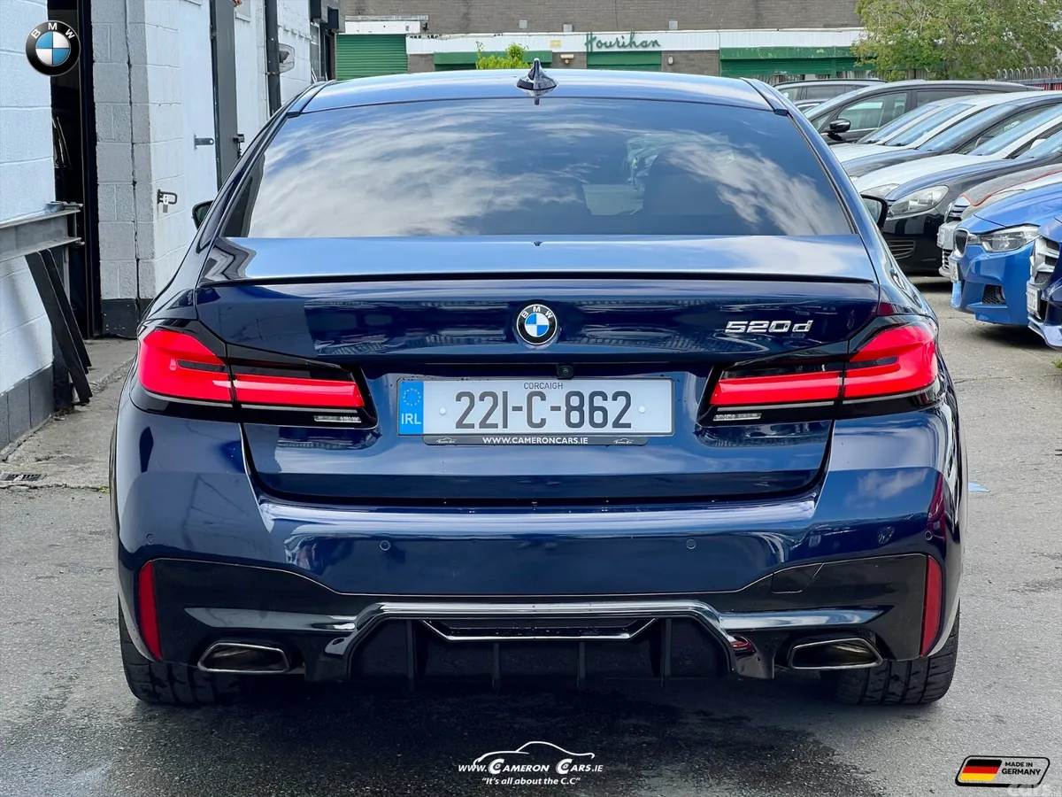BMW 5-Series Saloon, Diesel, 2022, Blue