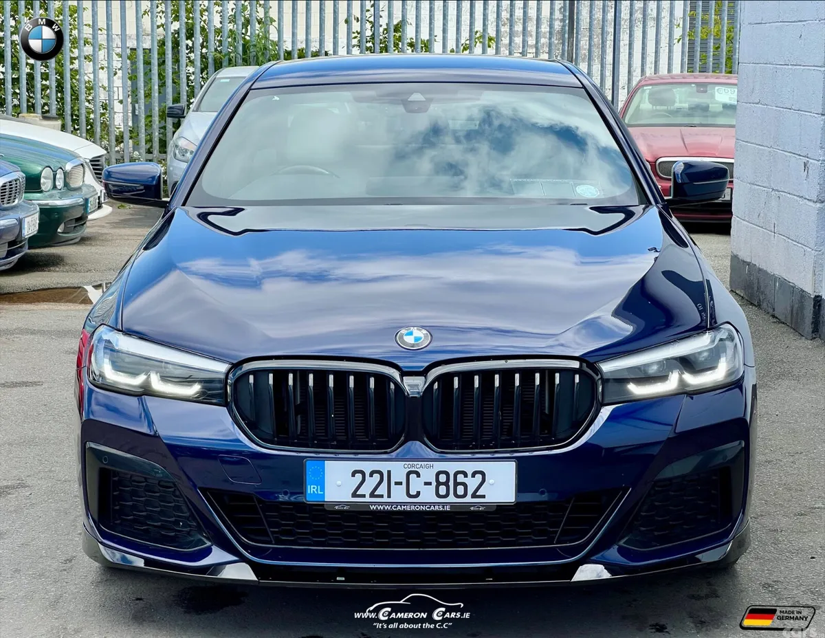 BMW 5-Series Saloon, Diesel, 2022, Blue