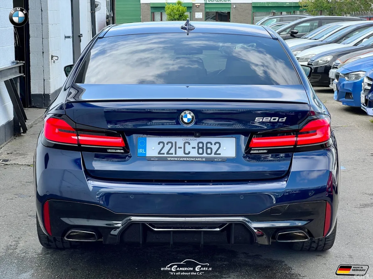 BMW 5-Series Saloon, Diesel, 2022, Blue