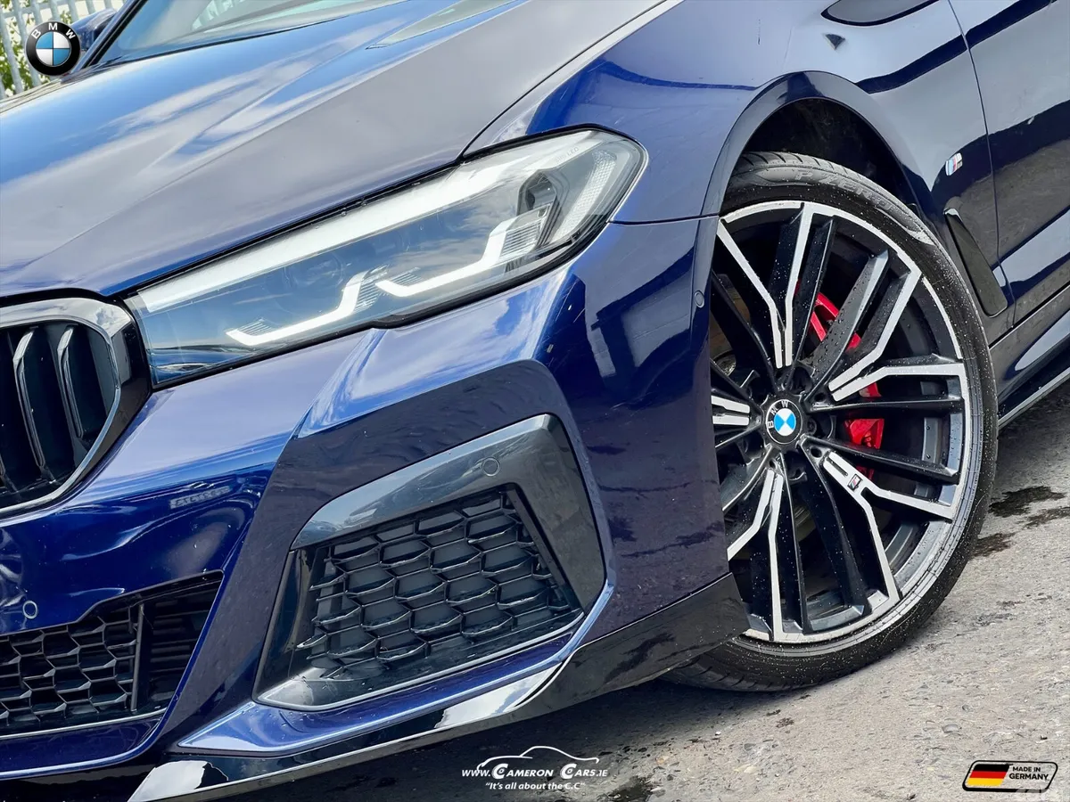 BMW 5-Series Saloon, Diesel, 2022, Blue