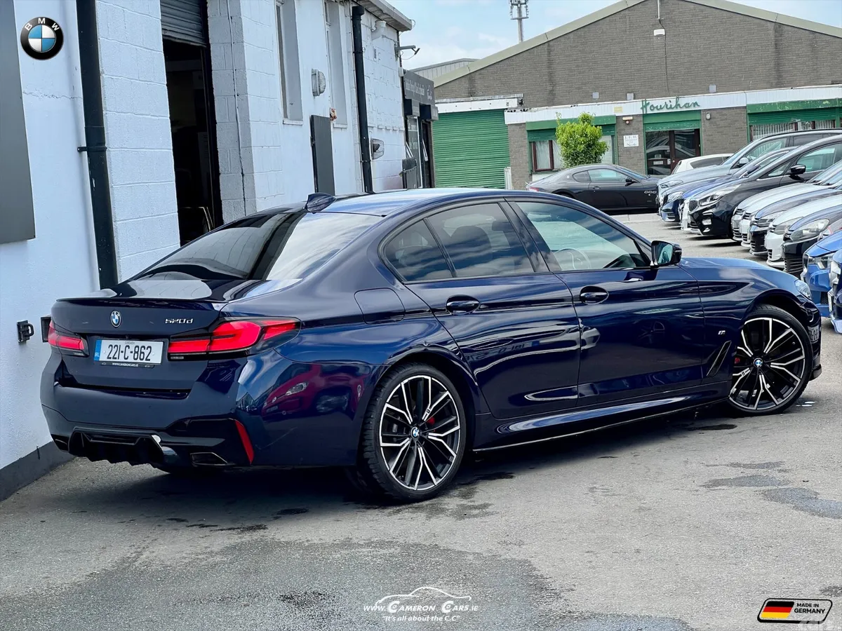BMW 5-Series Saloon, Diesel, 2022, Blue