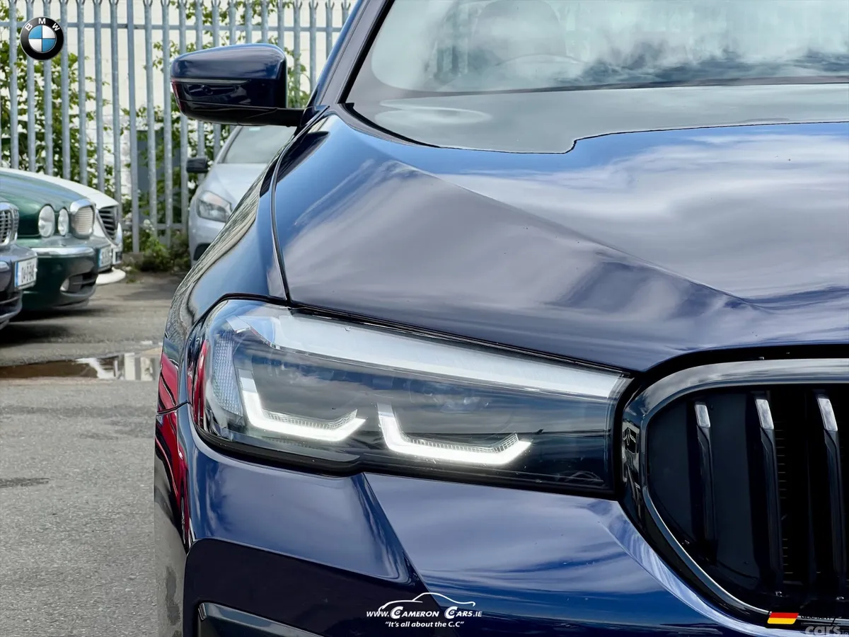 BMW 5-Series Saloon, Diesel, 2022, Blue