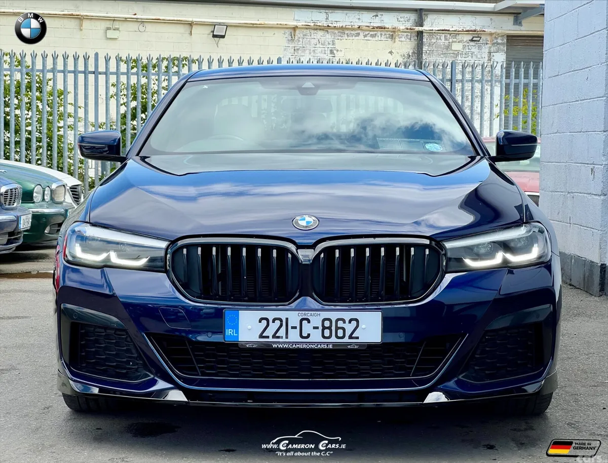 BMW 5-Series Saloon, Diesel, 2022, Blue