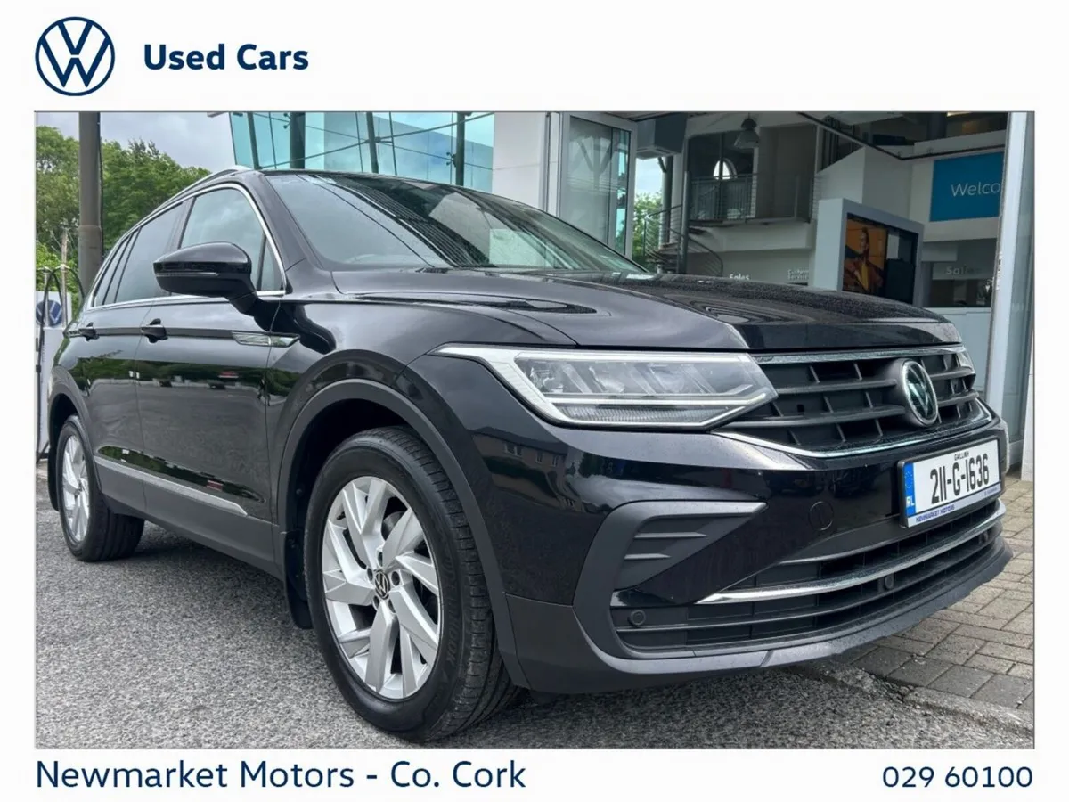 Volkswagen Tiguan SUV, Petrol, 2021, Black