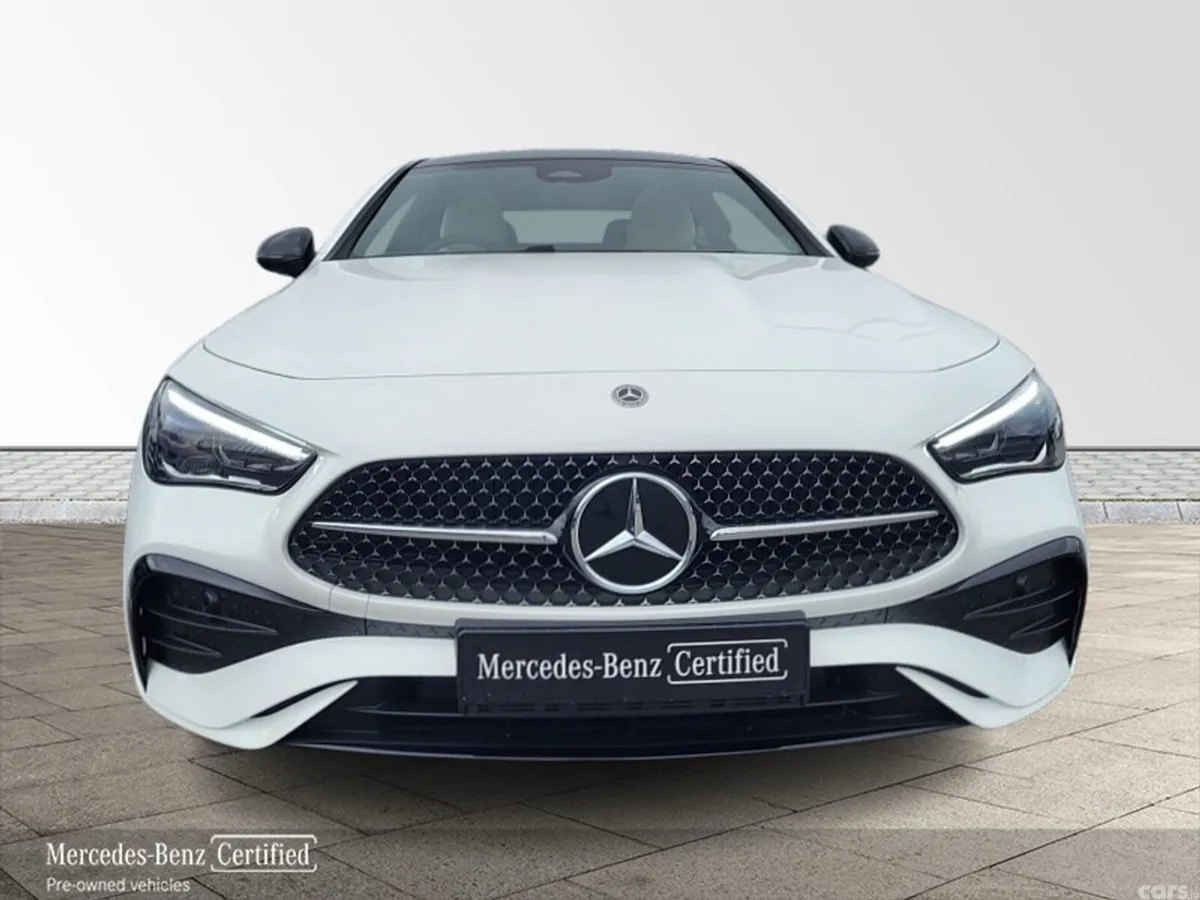 Mercedes-Benz CLE Coupe, Diesel Hybrid, 2026, White