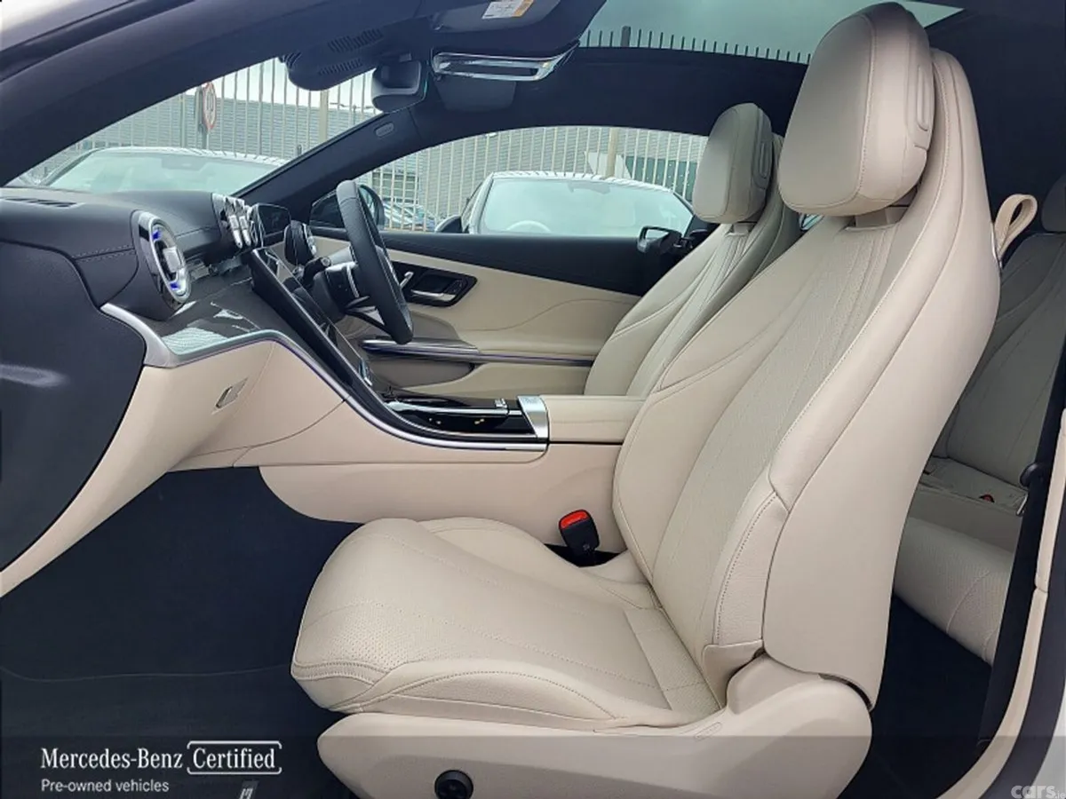 Mercedes-Benz CLE Coupe, Diesel Hybrid, 2026, White