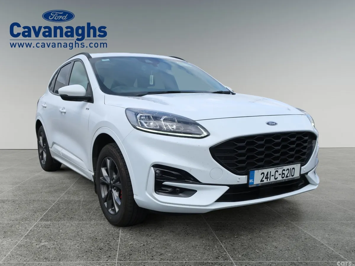 Ford Kuga SUV, Petrol Plug-in Hybrid, 2024, White