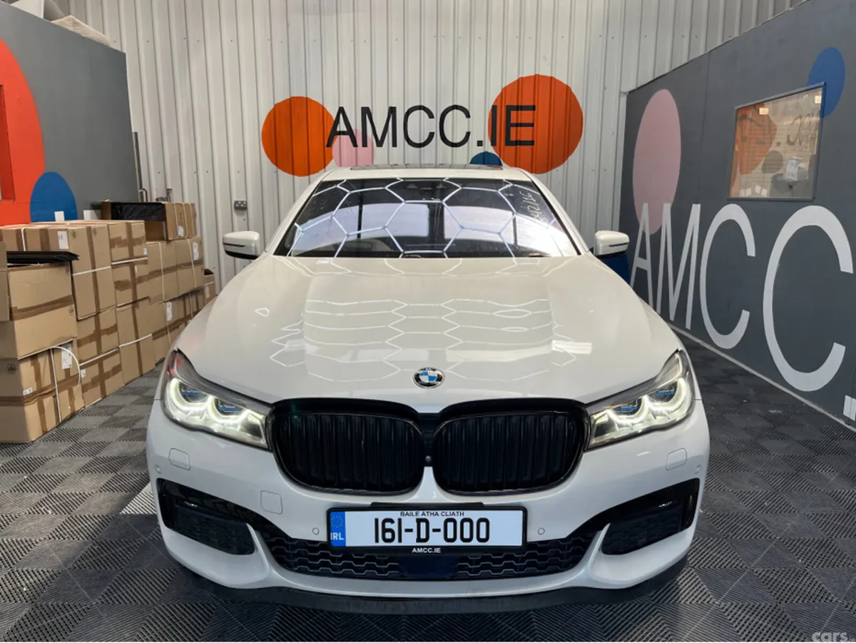 BMW 7-Series Saloon, Petrol Plug-in Hybrid, 2016, White