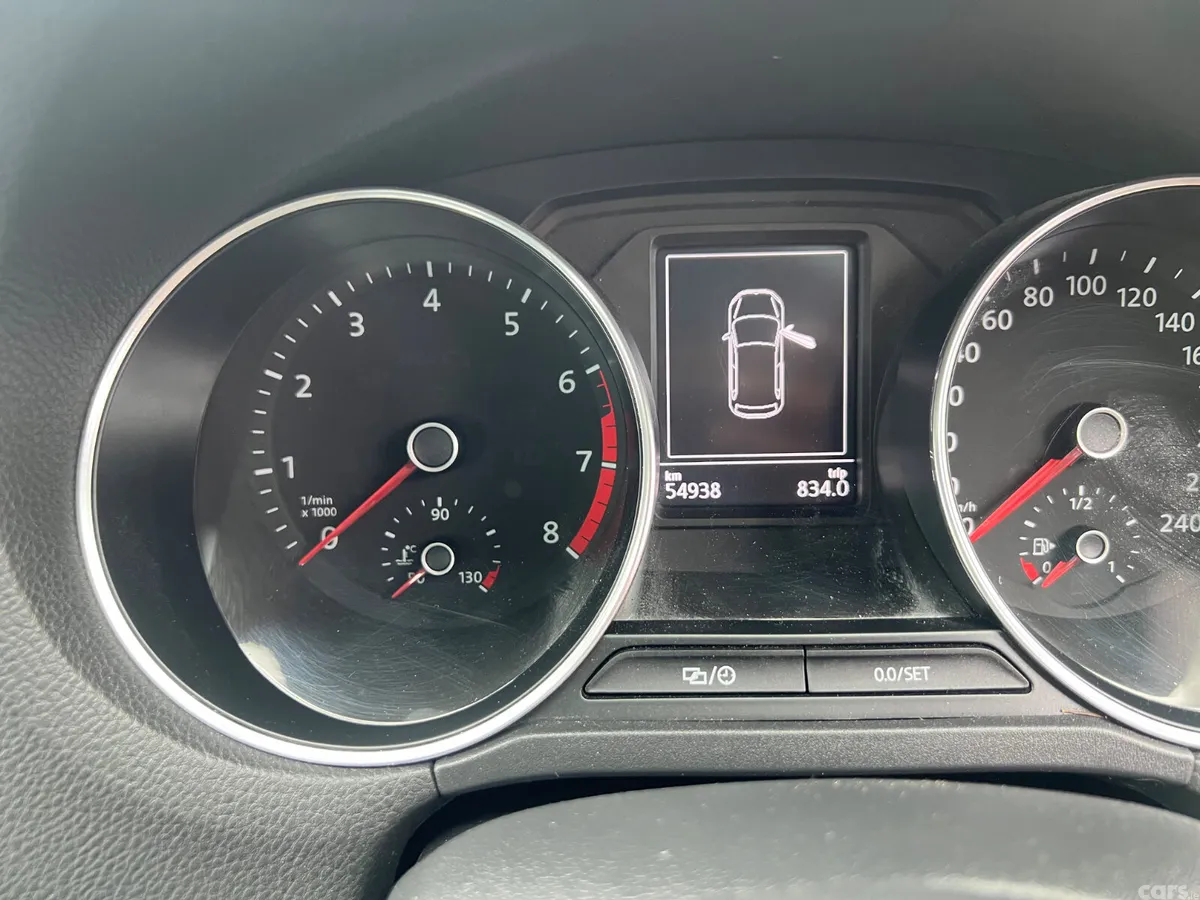 Volkswagen Polo Hatchback, Petrol, 2015, Red