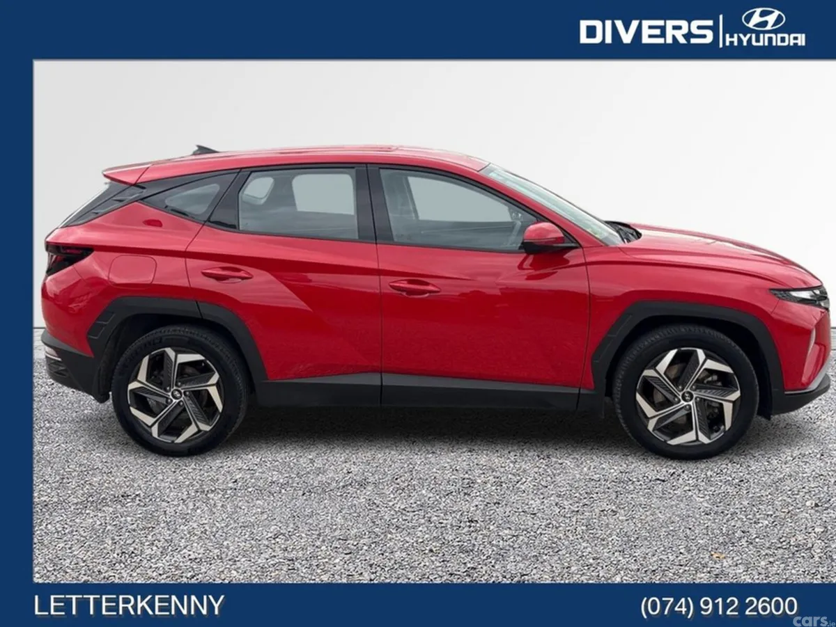 Hyundai Tucson MPV, Petrol Plug-in Hybrid, 2024, Red