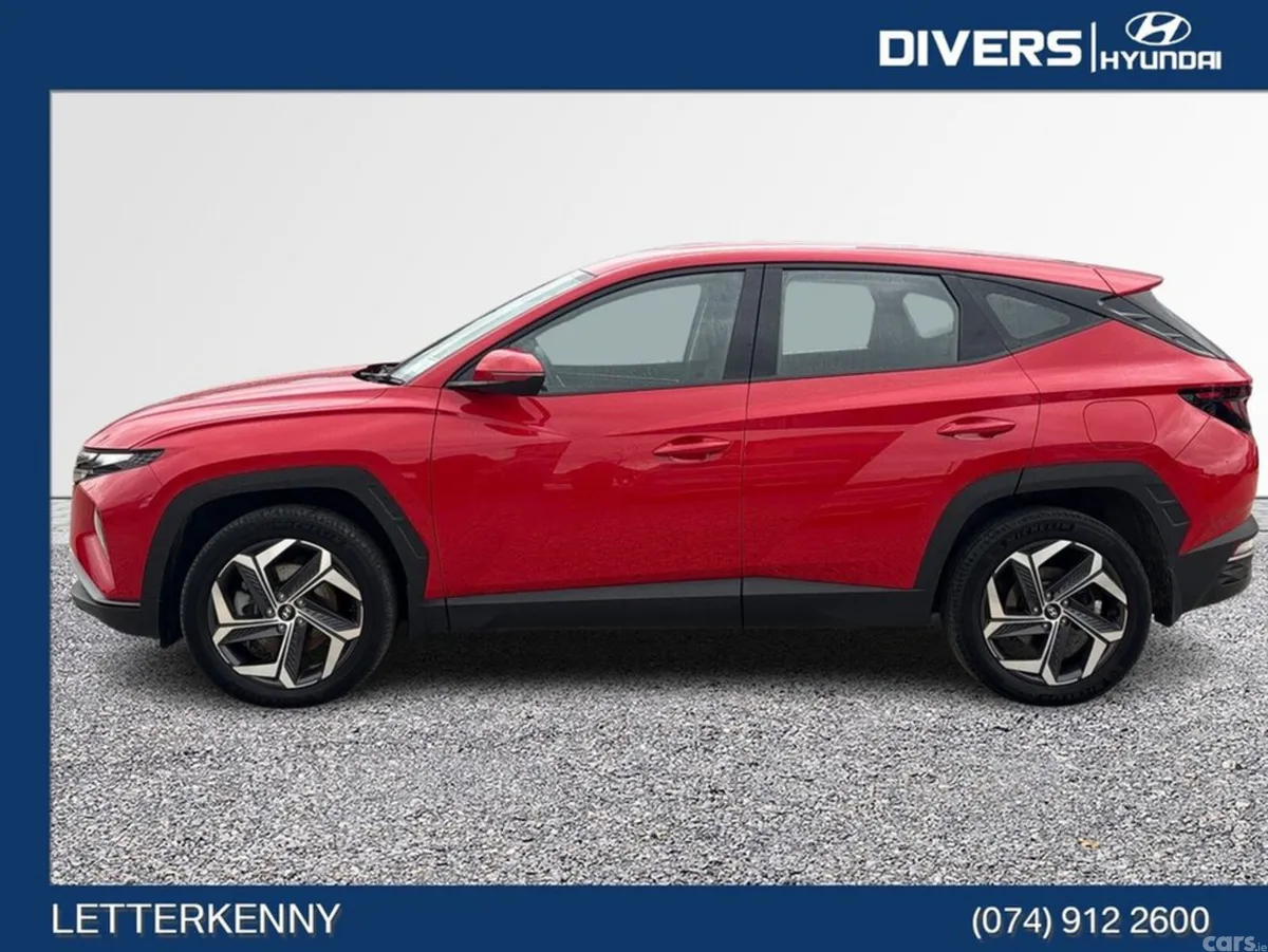 Hyundai Tucson MPV, Petrol Plug-in Hybrid, 2024, Red