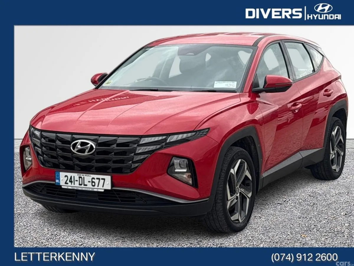 Hyundai Tucson MPV, Petrol Plug-in Hybrid, 2024, Red