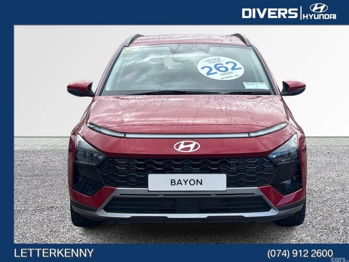 Hyundai Bayon SUV, Petrol, 2026, Red