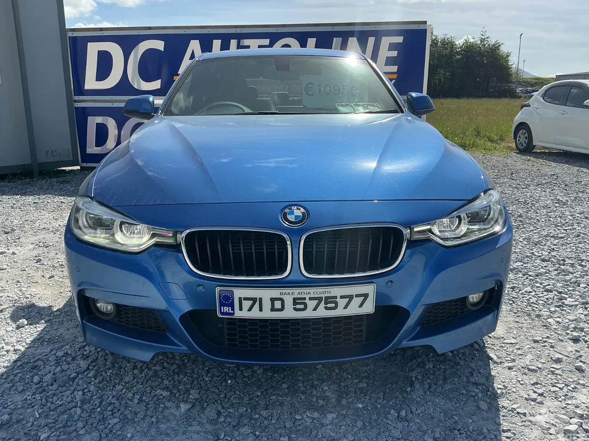 BMW 3-Series Saloon, Petrol Plug-in Hybrid, 2017, Blue
