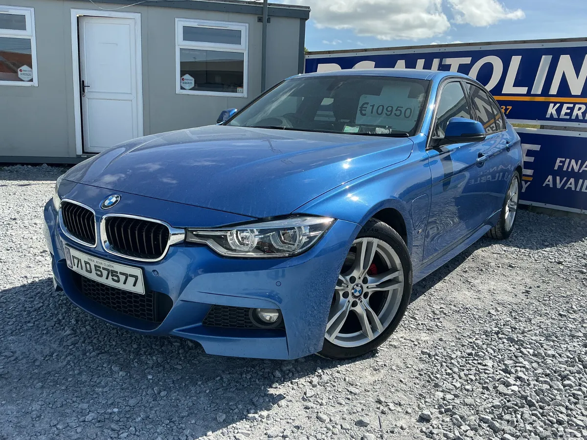 BMW 3-Series Saloon, Petrol Plug-in Hybrid, 2017, Blue