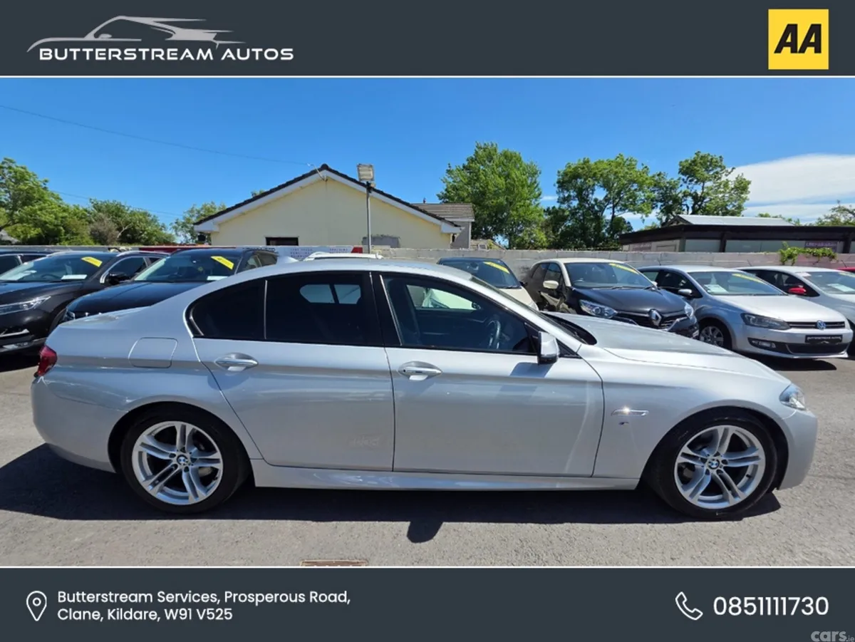 BMW 5-Series Saloon, Diesel, 2015, Silver