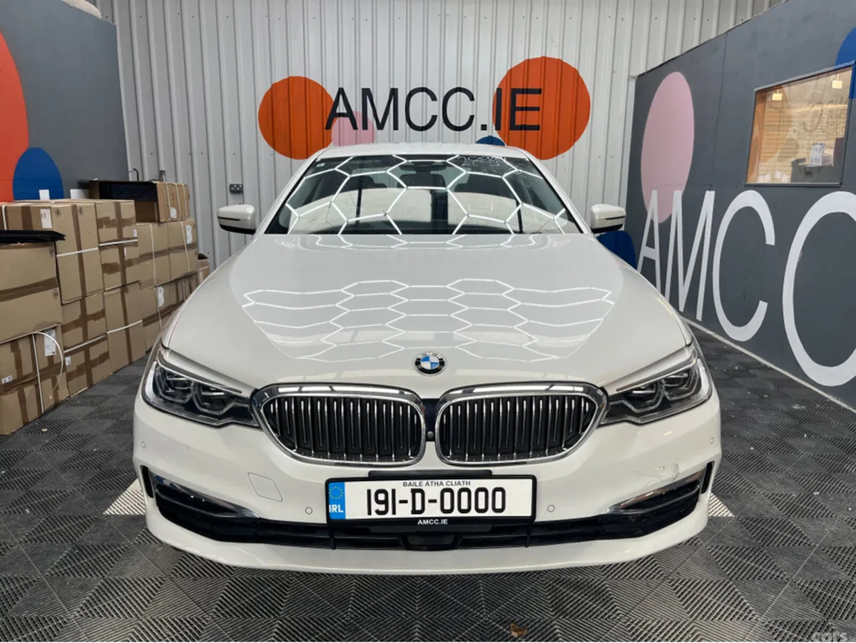 BMW 5-Series Saloon, Diesel, 2019, White