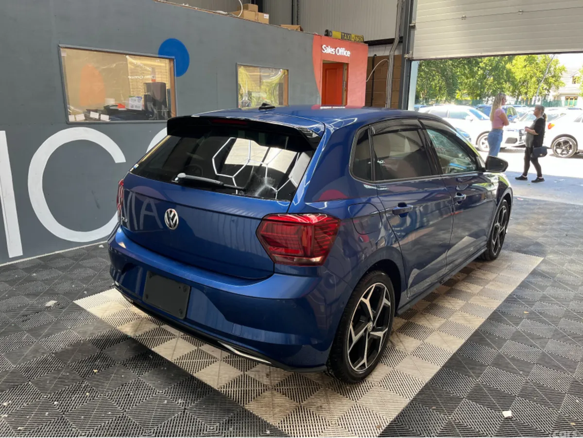Volkswagen Polo Hatchback, Petrol, 2019, Blue
