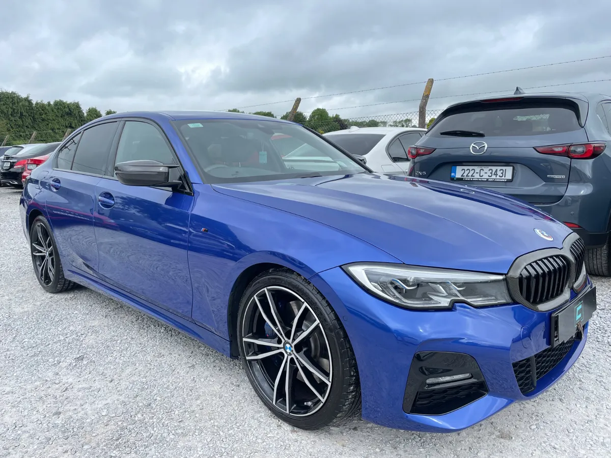 BMW 3-Series Saloon, Petrol, 2019, Blue