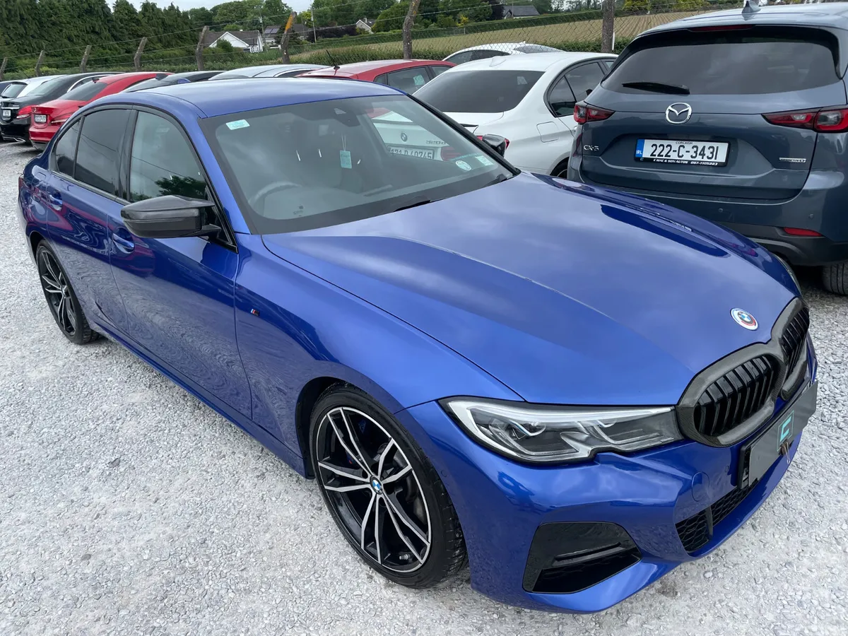 BMW 3-Series Saloon, Petrol, 2019, Blue
