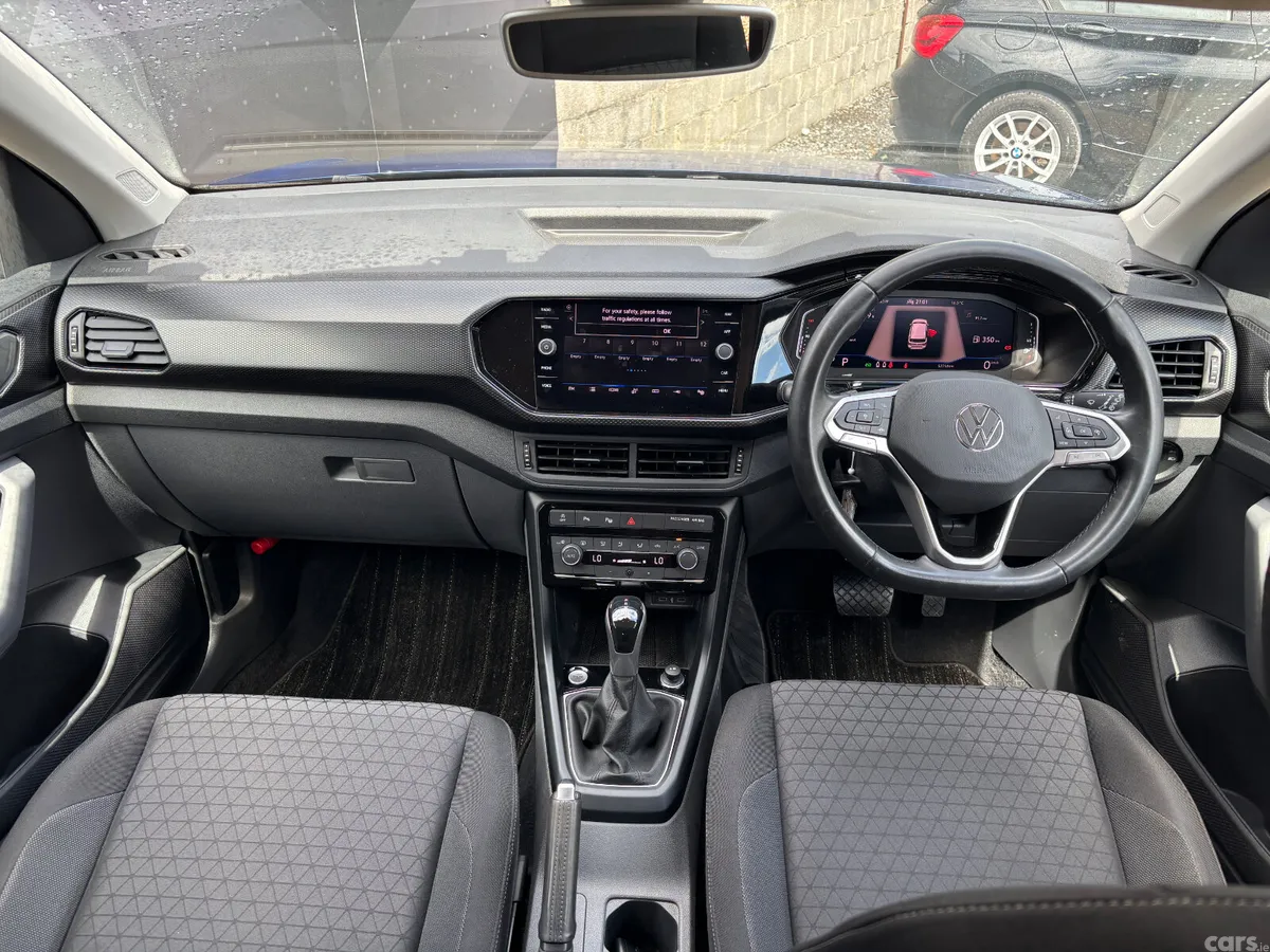 Volkswagen T-Cross Hatchback, Petrol, 2021, Blue