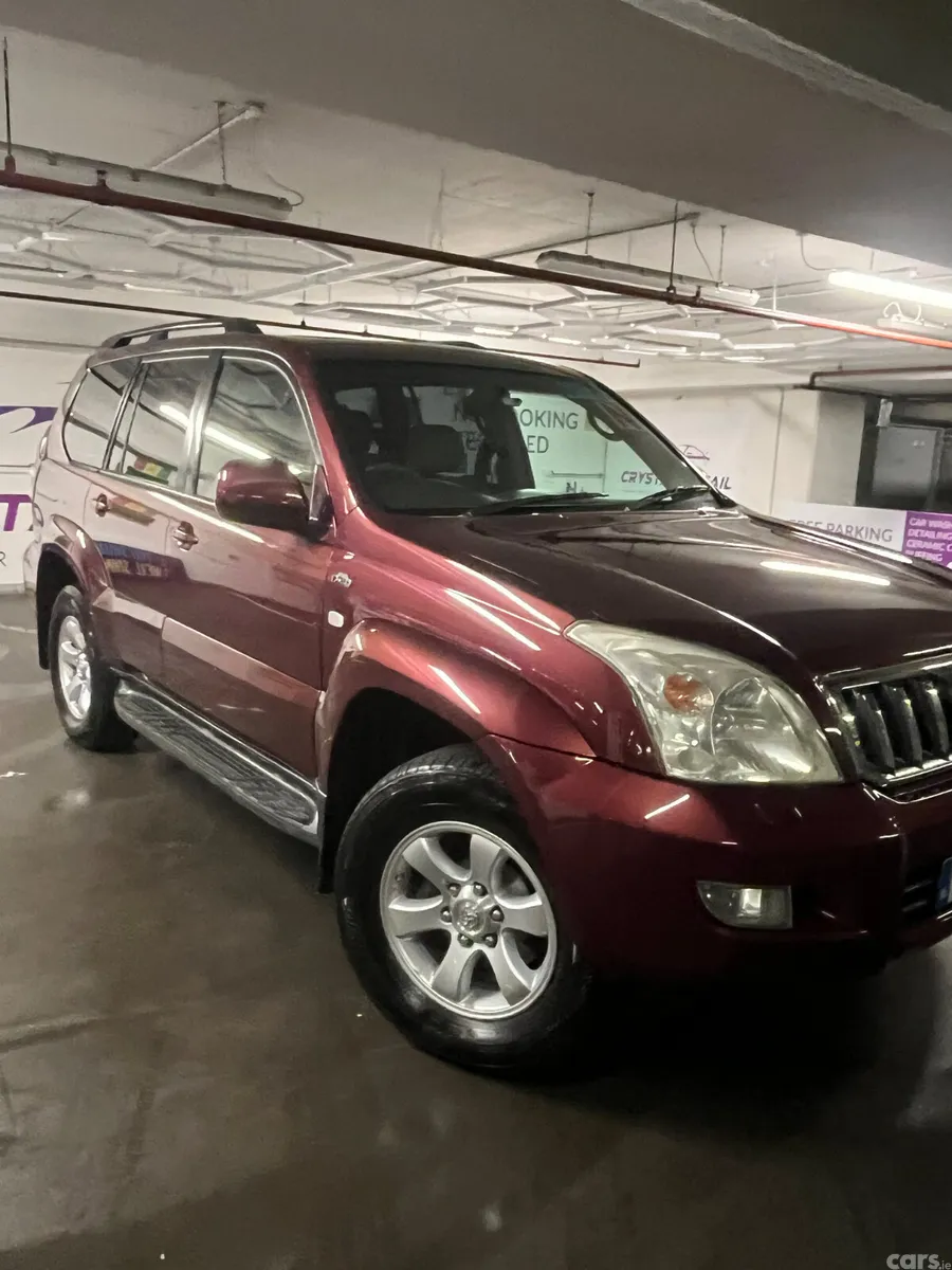 Toyota Land Cruiser SUV, Diesel, 2006, Red