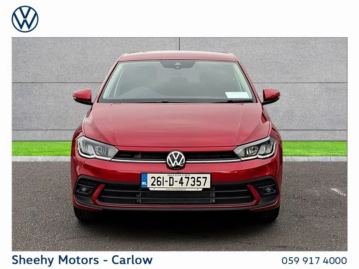 Volkswagen Polo Hatchback, Petrol, 2026, Red