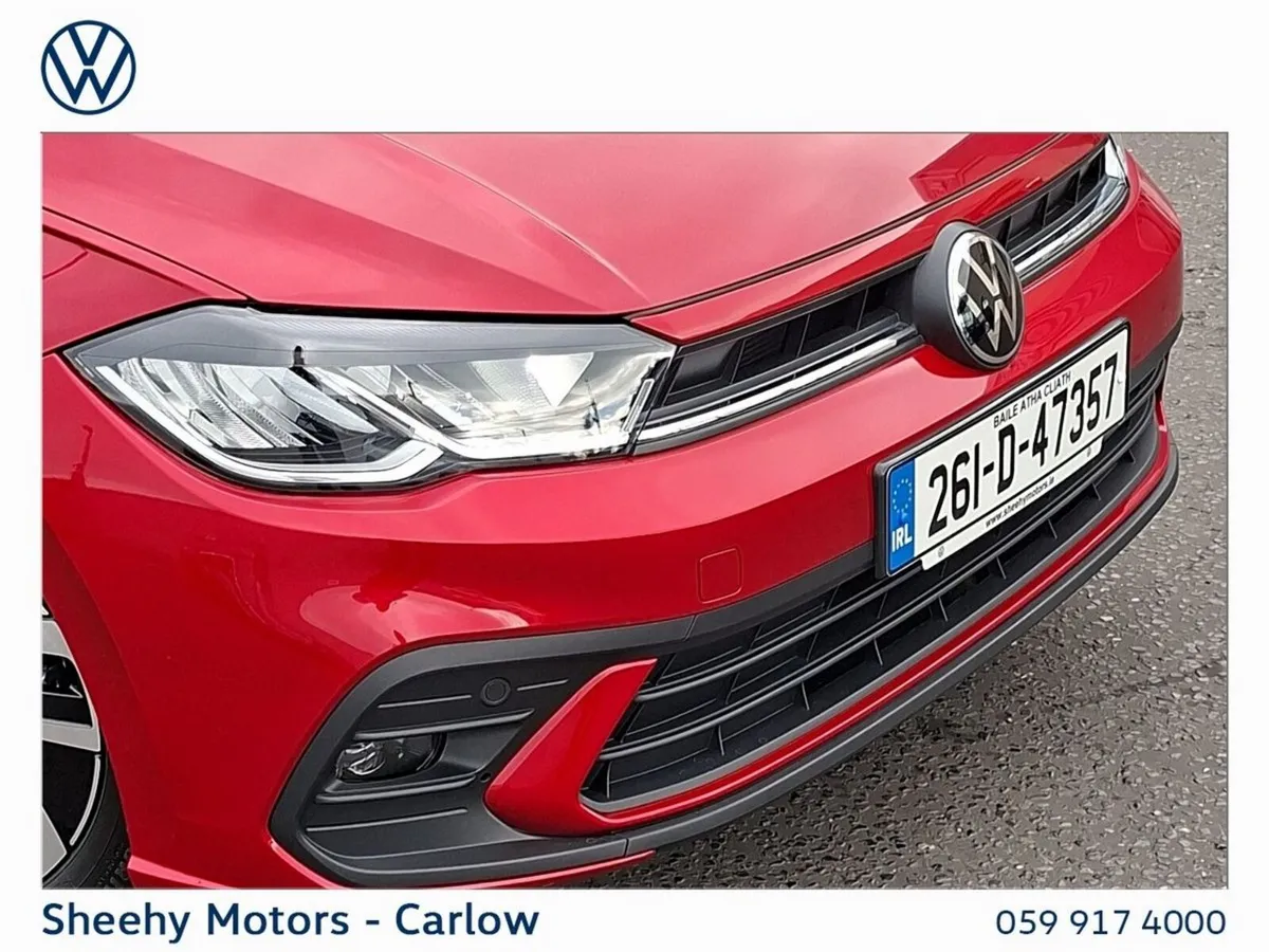 Volkswagen Polo Hatchback, Petrol, 2026, Red