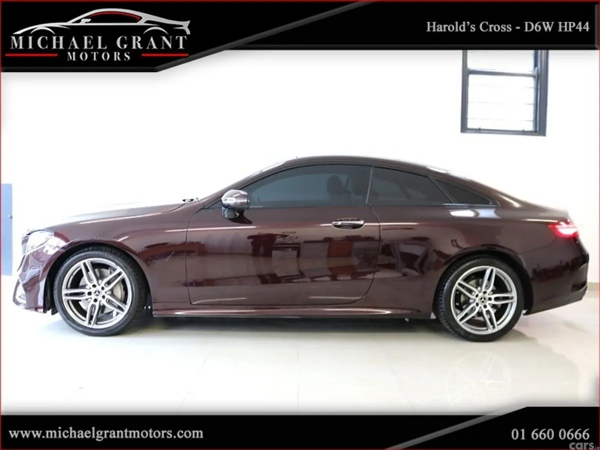Mercedes-Benz E-Class Coupe, Diesel, 2018, Red