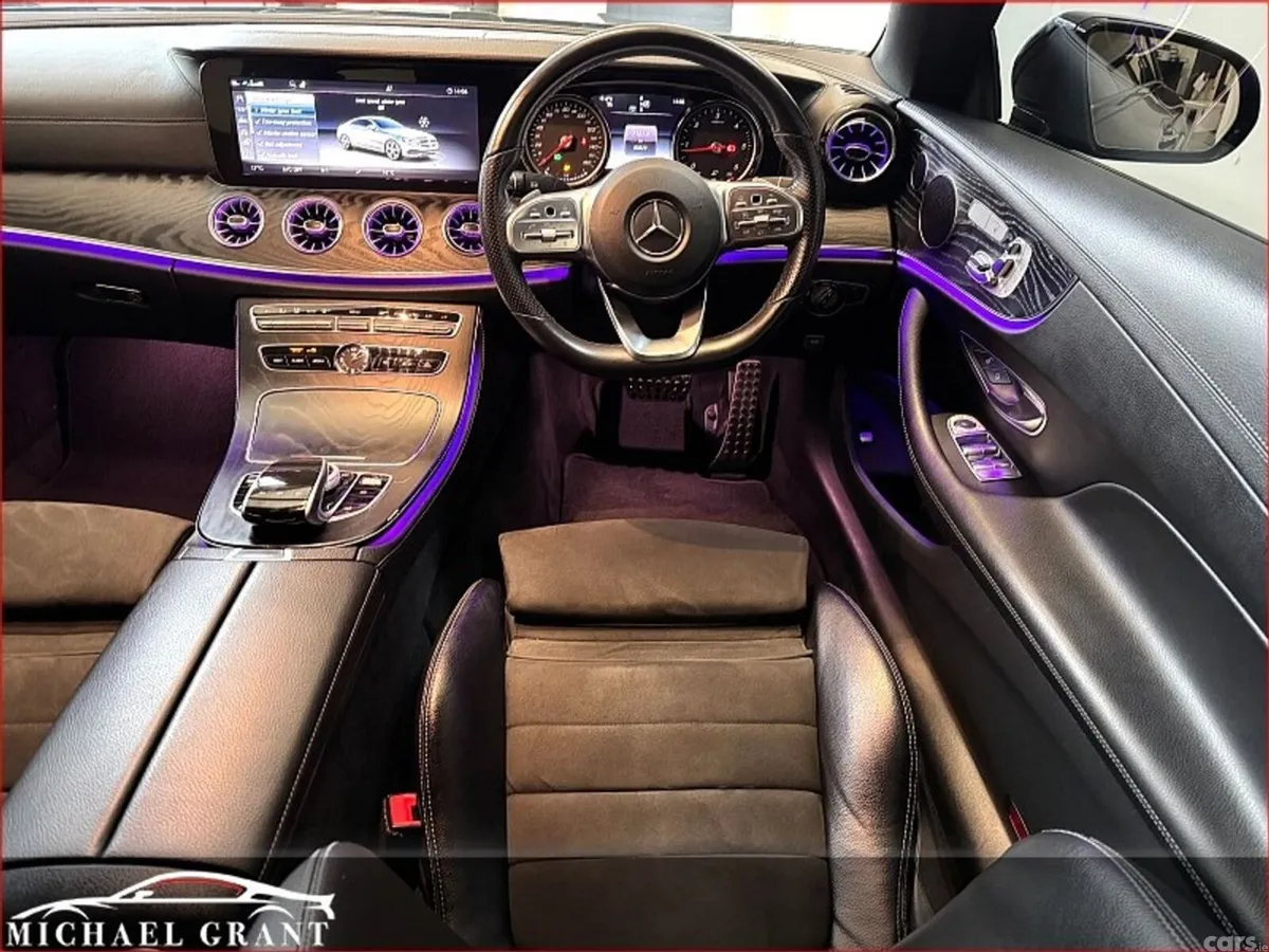 Mercedes-Benz E-Class Coupe, Diesel, 2018, Red