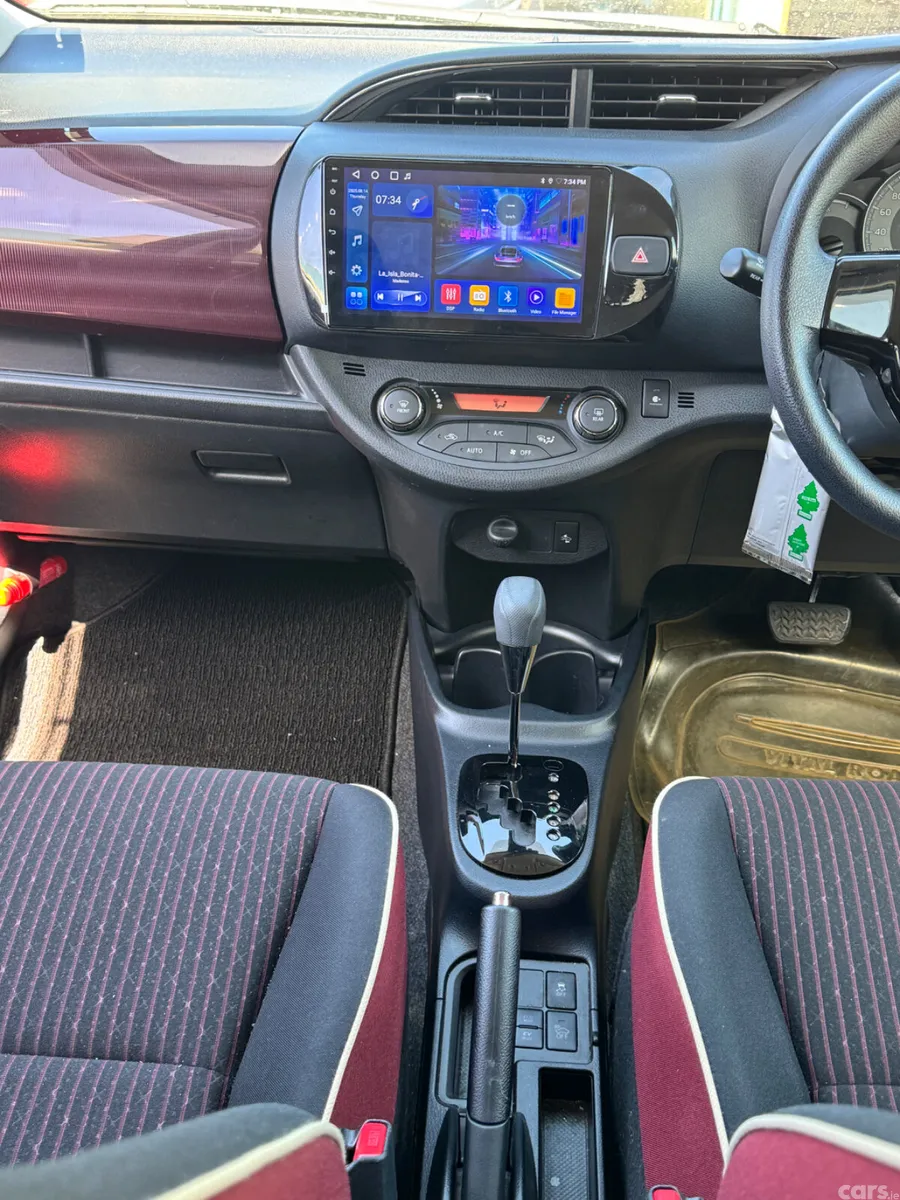 Toyota Vitz Hatchback, Petrol Hybrid, 2018, Red