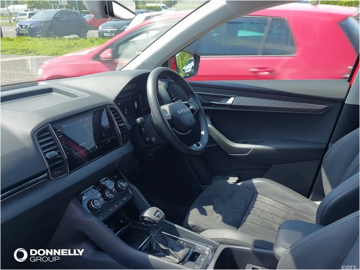 Skoda Karoq Estate, Petrol, 2025, Red