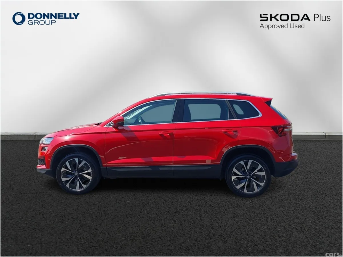 Skoda Karoq Estate, Petrol, 2025, Red