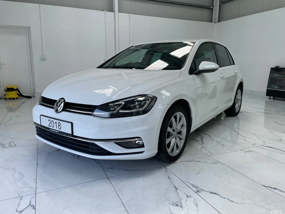 Volkswagen Golf Hatchback, Petrol, 2018, White
