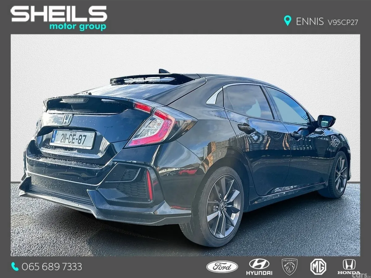 Honda Civic Hatchback, Petrol, 2021, Black