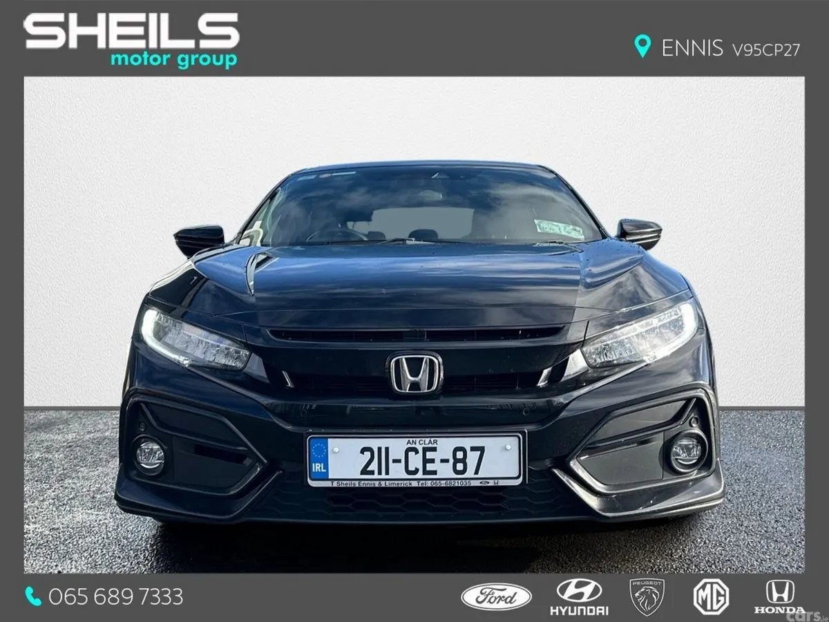 Honda Civic Hatchback, Petrol, 2021, Black