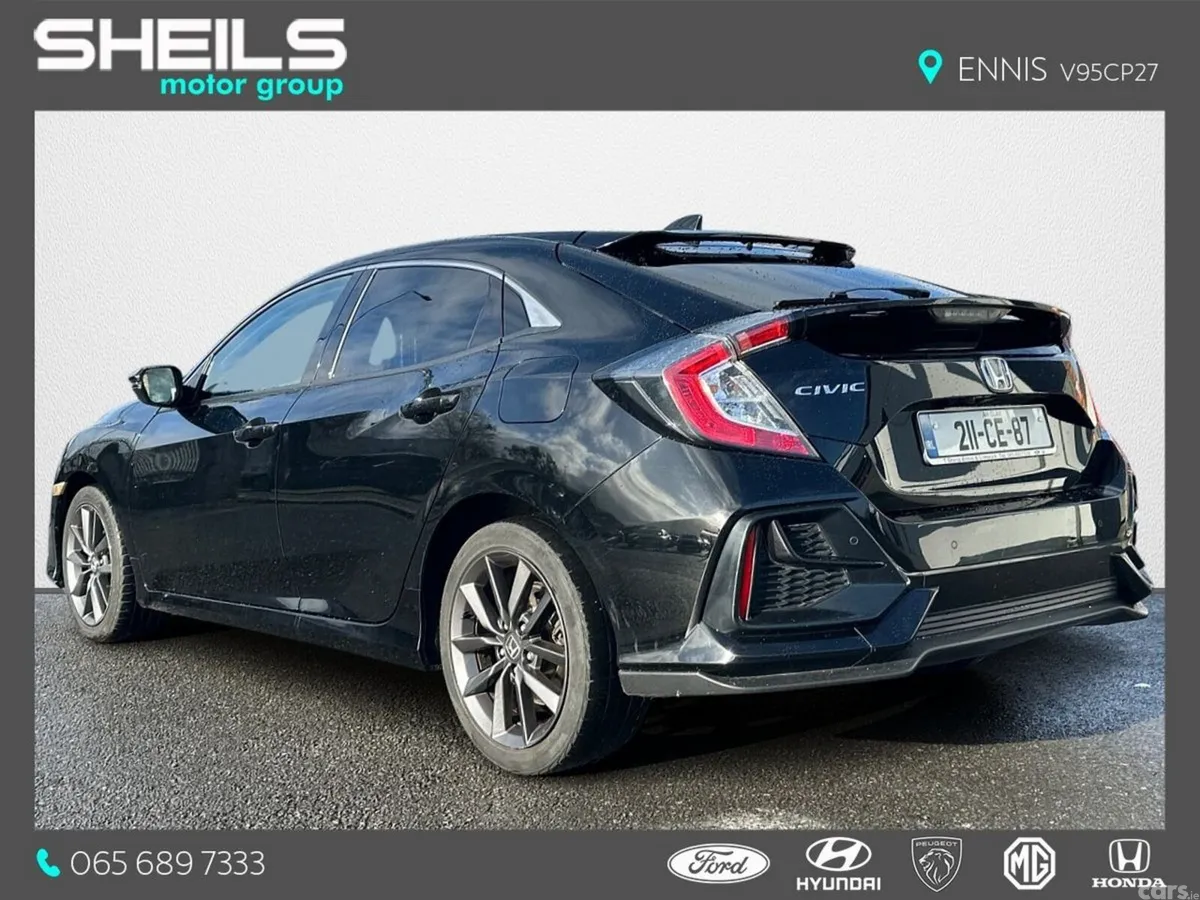 Honda Civic Hatchback, Petrol, 2021, Black
