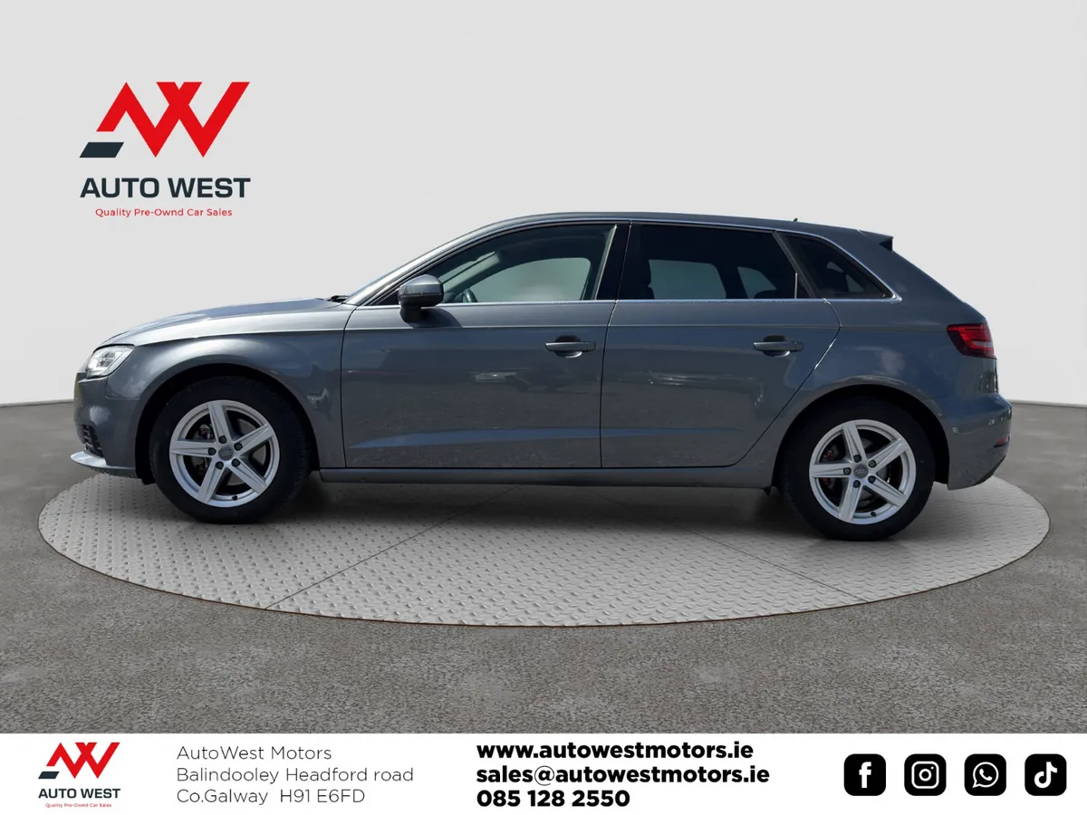 Audi A3 Hatchback, Petrol, 2017, Grey