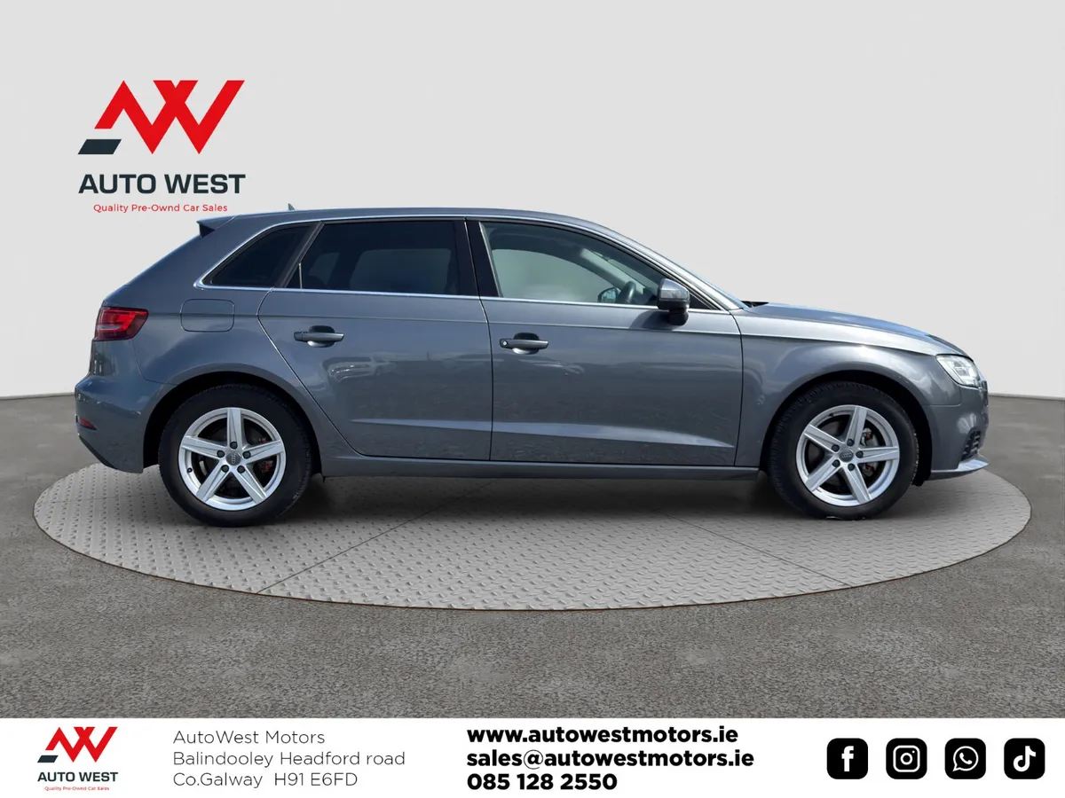 Audi A3 Hatchback, Petrol, 2017, Grey