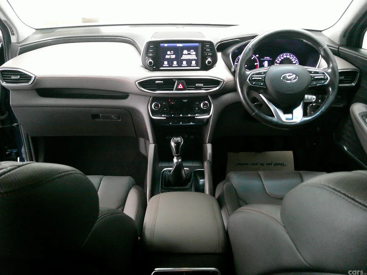 Hyundai Santa Fe SUV, Diesel, 2019, Blue
