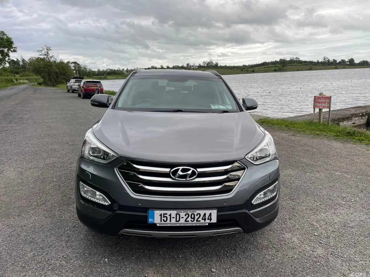 Hyundai Santa Fe SUV, Diesel, 2015, Silver