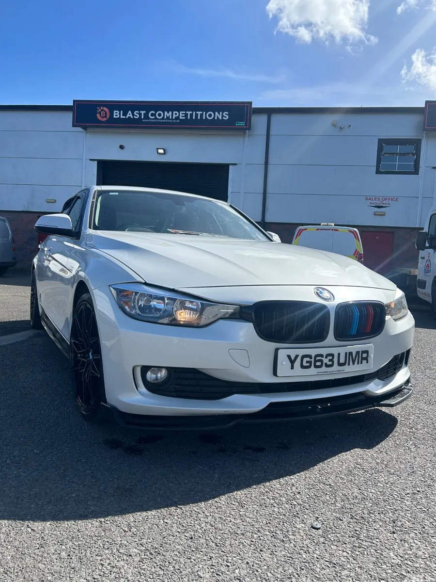 BMW 3-Series Saloon, Diesel, 2013, White