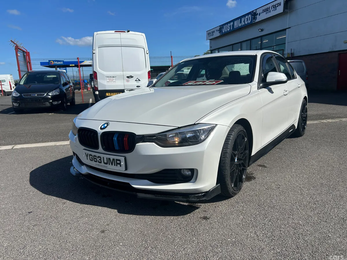 BMW 3-Series Saloon, Diesel, 2013, White