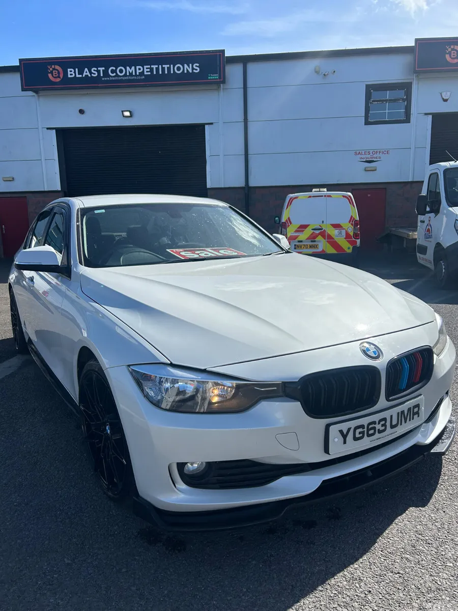 BMW 3-Series Saloon, Diesel, 2013, White