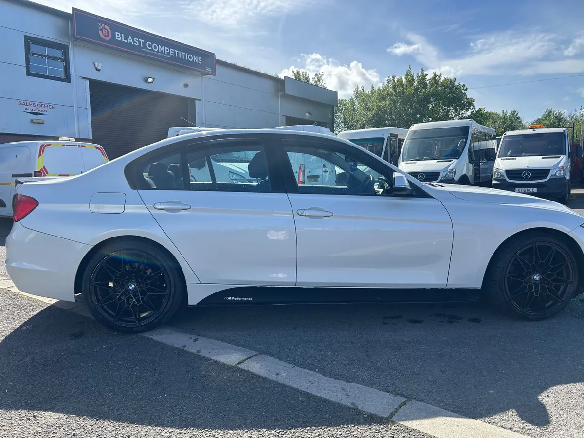 BMW 3-Series Saloon, Diesel, 2013, White