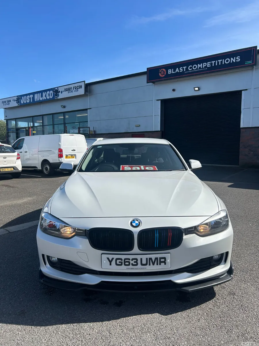 BMW 3-Series Saloon, Diesel, 2013, White