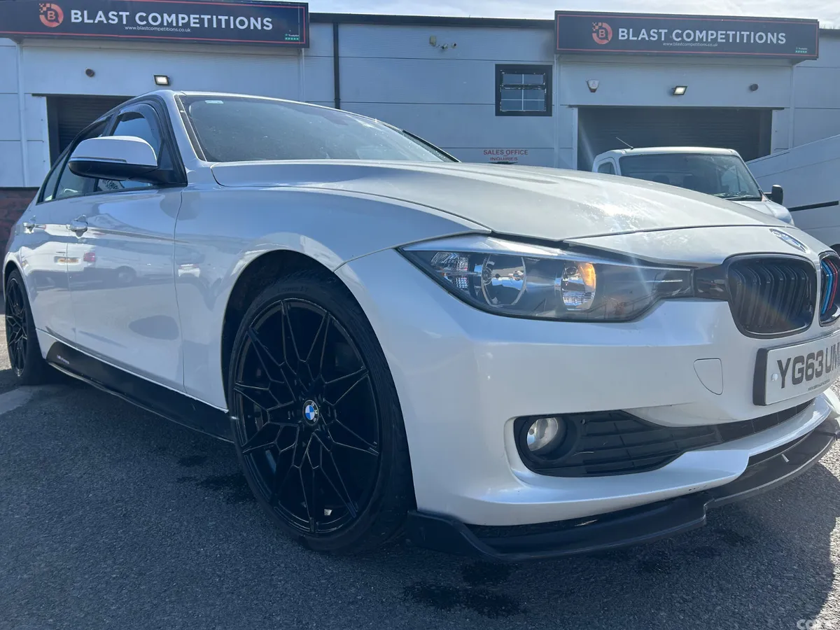 BMW 3-Series Saloon, Diesel, 2013, White